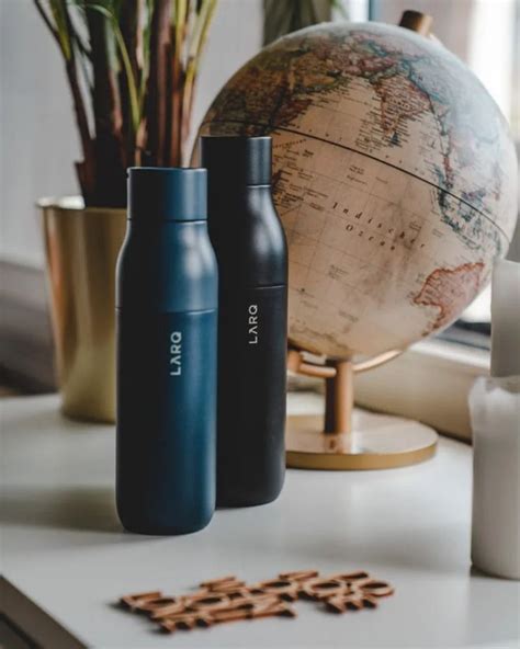 The Larq Bottle The Worlds First Self Cleaning Travel Water Bottle