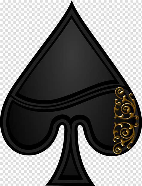 Spade Of Ace Digital Illustration Playing Card Ace Of Spades Suit