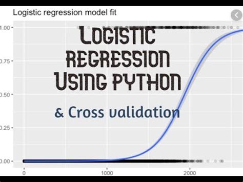Logistic Regression In Python From Scratch Youtube