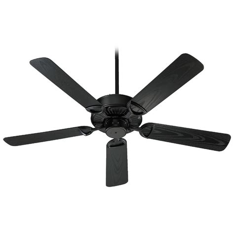 Ceiling fans without lights are ideal for homes and living spaces which already have adequate lighting but need a bit of improvement in terms of air circulation. Quorum Lighting Estate Patio Matte Black Ceiling Fan ...