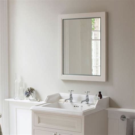 Framed bathroom mirrors to update any bathroom look. Burlington Wooden Framed Mirror - 600mm, 900mm & 1200mm ...