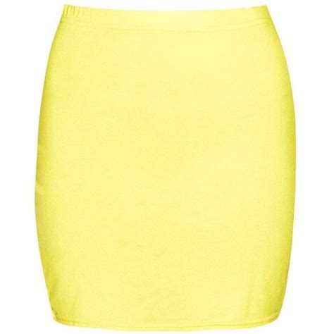 Boohoo Maisy Basic Jersey Mini Skirt 3 01 Liked On Polyvore
