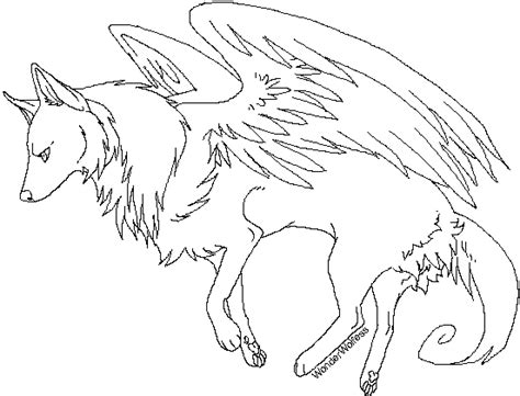 Free (to color only) wolf and pup line art by natsumewolf on deviantart. Sad Wolf Drawing at GetDrawings | Free download