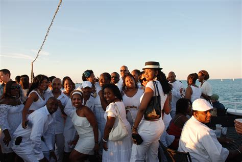818 All White Sunset Cocktail Party Cruise Dj And Dancing