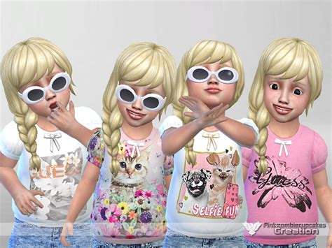 Sweet Fun Toddler Casual Collection By Pinkzombiecupcakes At Tsr Sims