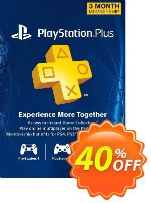 How do i save money at playstation? 35% OFF 3 Month Playstation Plus Membership (PS+) - PS3 ...