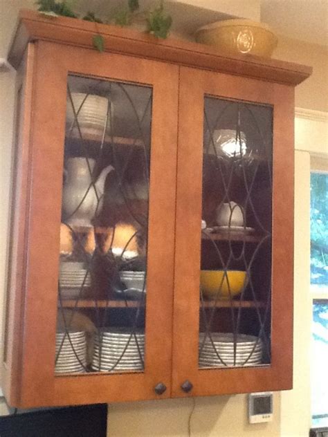 Beveled glass inserts for my kitchen cabinets done by sgo. Kitchen:Frosted Glass Cabinet Door Inserts Modern Glass ...