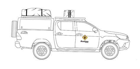 Toyota Hilux Dc 4x4 Camper Hilc2 Bushlore Self Drive Safaris