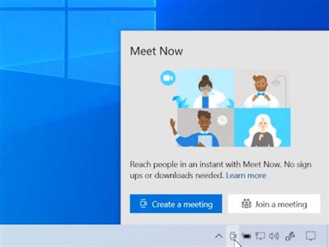 Windows 10 Insider Build 20221 Brings Skype Meet Now Button To The