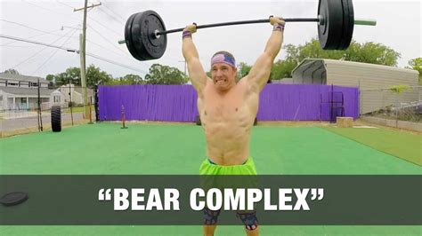Bear Complex Crossfit Wod 175 Lbs Youtube