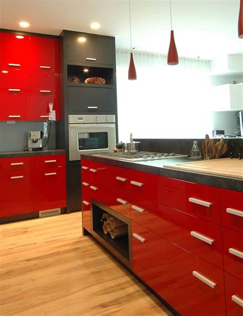 Glossy Kitchen Cabinets A Decorative Touch For Your Home Kitchen Ideas