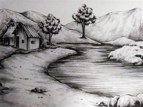 Nature Art Pencil Sketch Easy The Adventures Of Lolo
