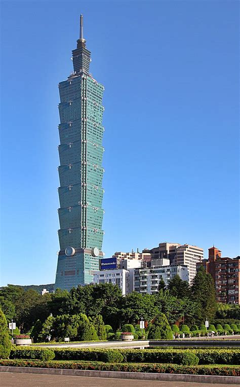 Taipei 101 Is The Tallest Completed Building In The World And Is