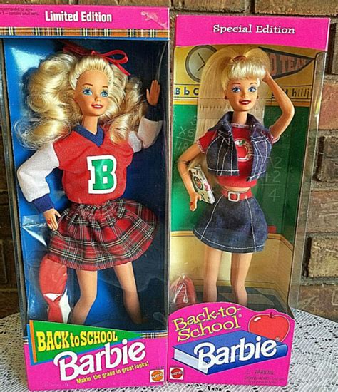 2 Limited Edition Back To School Barbies Ebay