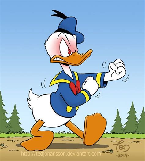 Donald S Fighting Mode By TedJohansson On DeviantArt Duck Cartoon Disney Duck Donald Duck