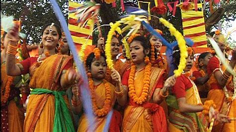Spring Festival Celebration In Bangladesh │ বাংলার বসন্ত বরণ উৎসব Youtube