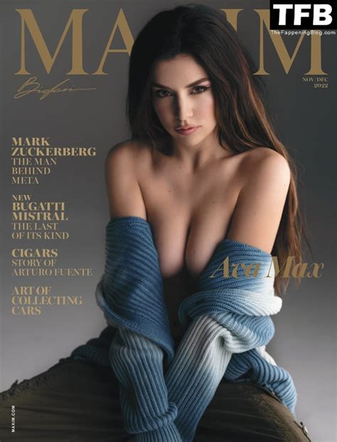 Ava Max 性感 裸照 Maxim杂志