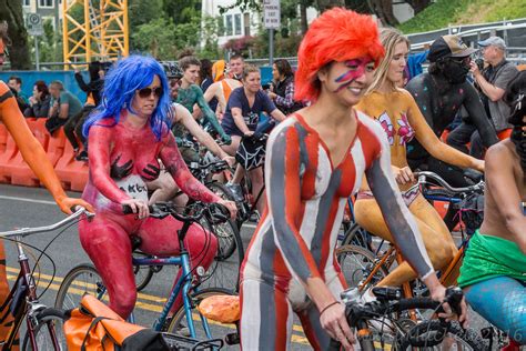 Seattle Solstice Festival Parade Naked Bike Ride Ho Flickr
