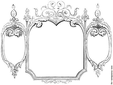 Victorian Frame Vector At Getdrawings Free Download