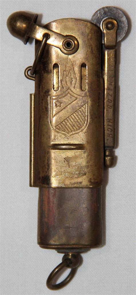 B143 Wwi Bowers Windproof Trench Cigarette Lighter B And B Militaria
