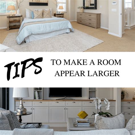 Tips To Make A Room Appear Larger 55 Housing Options