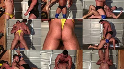 Naked Battle Frank The Tank Vs Tony Larson Quicktime Bodybuilders Gay Muscle Worship Jo