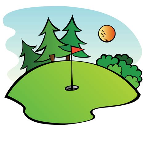 Putt Putt Golf Clip Art Clipart Best