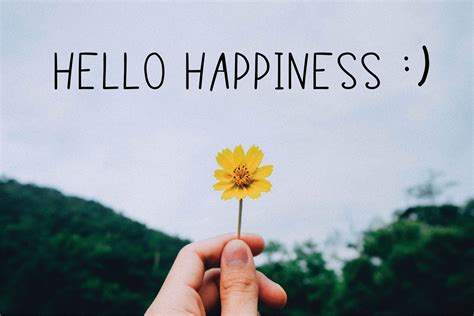 Hello Happiness Font By Danika D · Creative Fabrica Hello Happiness