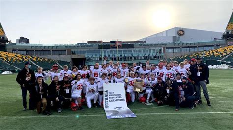 Sexsmith Secondary Wins First Provincial High School Football Title Since 1996 Everythinggp