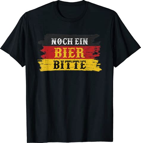 Noch Ein Bier Bitte German Flag Oktoberfest Drinking Beer T
