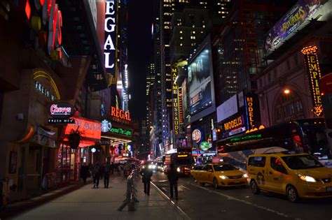 New York City At Night In Pictures