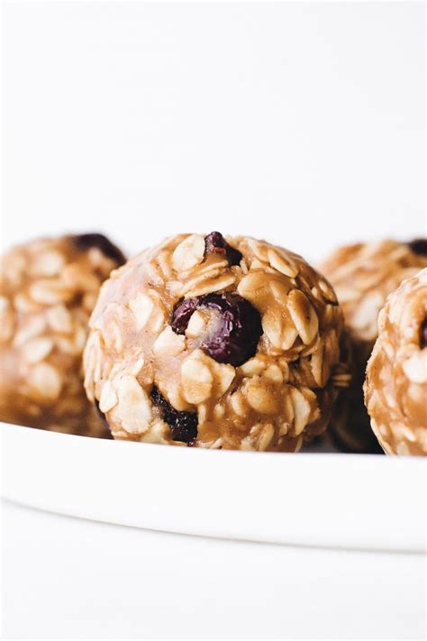 chewy bite sized balls made with sunbutter oats dried fruit and cinnamon the perfect