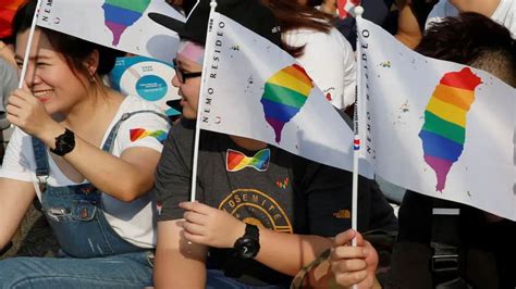 Taiwan Unveils Asias First Draft Law On Same Sex Marriage World News