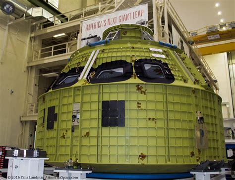 Nasa Shows Off Orion Em 1 Structure At Ksc For Inaugural Sls Lunar