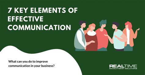 Key Elements Of Effective Communication Rtrs