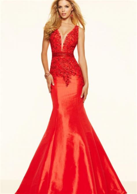 Rent the runway — because most people never wear their prom dresses again why not rent one and save yourself some money? Buy Australia 2016 Red Mermaid Straps Beaded Lace Taffeta ...
