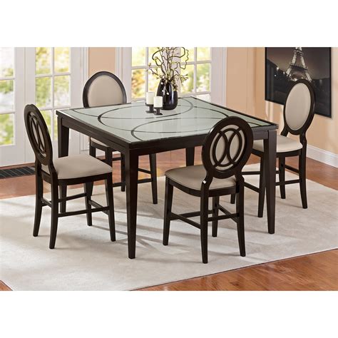 Living rooms, bedrooms, dining rooms, reclining furniture, mattresses, home décor, accents, accessories, sectionals, sofas and couches at everyday low prices. Cosmo Counter-Height Dining Table - Merlot | American ...