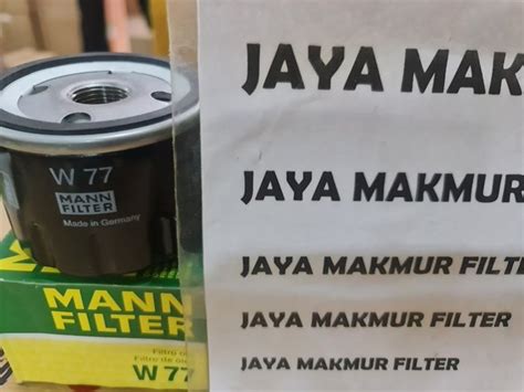Jual Filter Mann W77 W 77 Di Lapak Jaya Makmur Filter Bukalapak