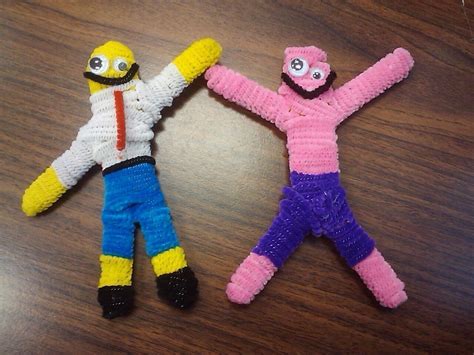 Pipecleaner People · A Rag Dolls A Person Plushie · Decorating On Cut