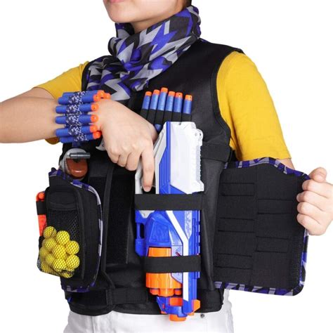 Uwantme Detachable Tactical Vest Kits For Nerf Guns N Strike Elite