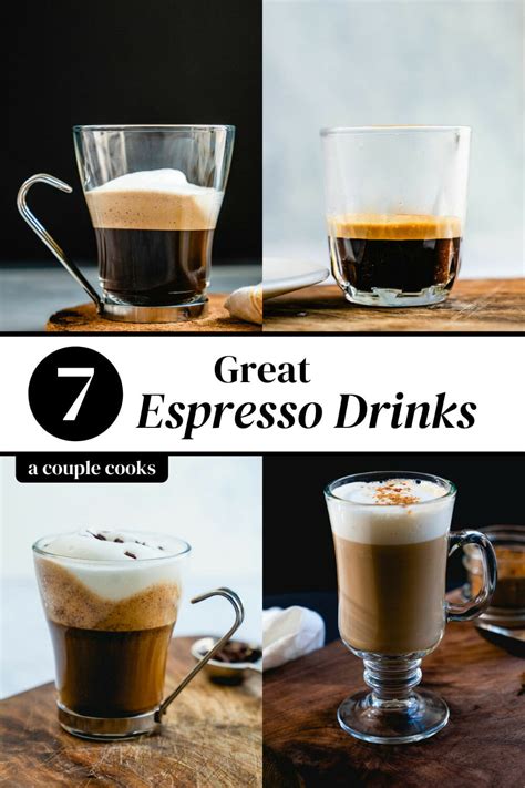 8 Great Espresso Drinks A Couple Cooks