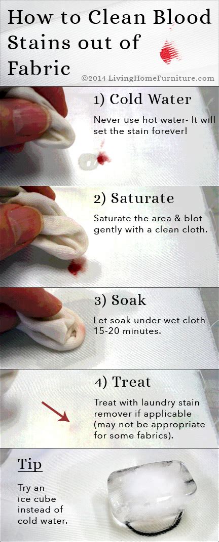 Upholstery Cleaning Tips 4 Steps To Get Blood Stains Out Of Fabric
