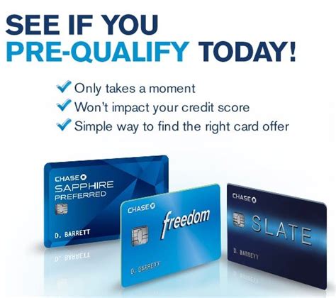 Head to this chase credit card preapproval page. View Pre-Approved Credit Card Offers | Rewards & Credit Cards