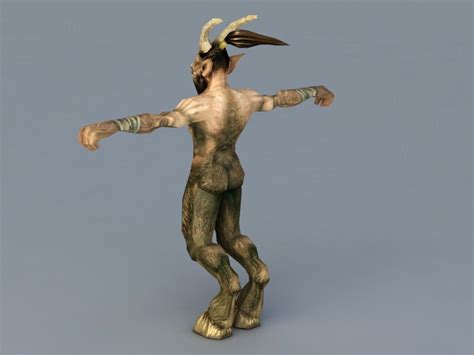 Humanoid Beast Creature 3d Model 3ds Max Files Free Download Modeling