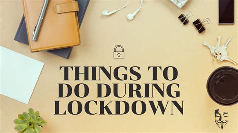 Top 5 Things To During Lockdown At Home Youtube