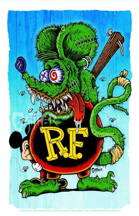 42 Fink Art Ideas In 2021 Rat Fink Art Ed Roth Art