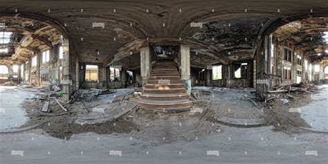 360° View Of Abandoned Union Station Gary Indiana Alamy