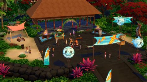 The Sims 4 Island Living Preview Platinum Simmers