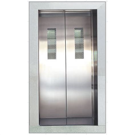 Ss Center Opening Elevator Auto Door At Best Price In Ahmedabad Shanti Tech Engineers