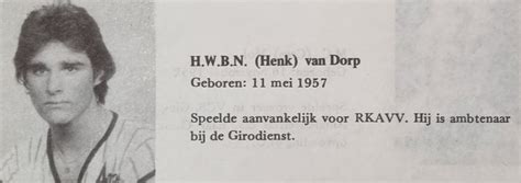 De 15 Vragen Aan Henk Van Dorp De Haagse Voetbalhistorie